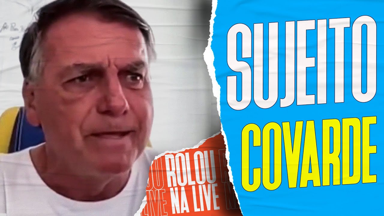 BOLSONARO CHORA E PEDE ANISTIA PARA ELE E PARA OS CRIMINOSOS DO 8 DE JANEIRO | Galãs Feios