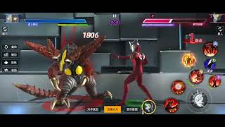 Leo full skill demonstration//Ultraman legend of heroes 2