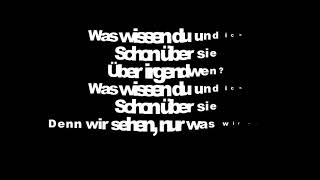 Clueso - Du und Ich lyrics