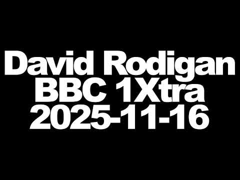David Rodigan - Reggae on BBC 1Xtra - 2025-11-16