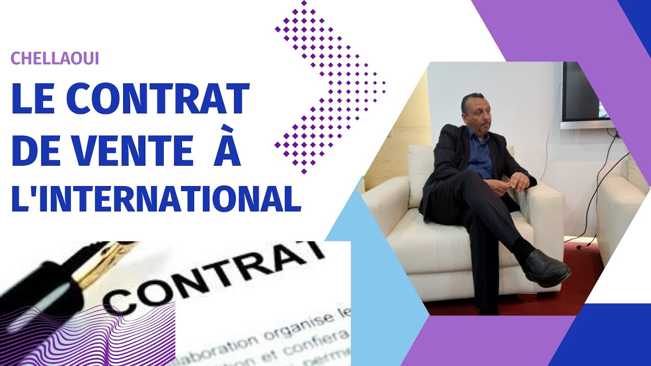 contrat de vente à l'international