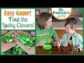 Lucky Shamrock Search (St. Patrick’s Day Party Game #4) | Family Fun Every Day