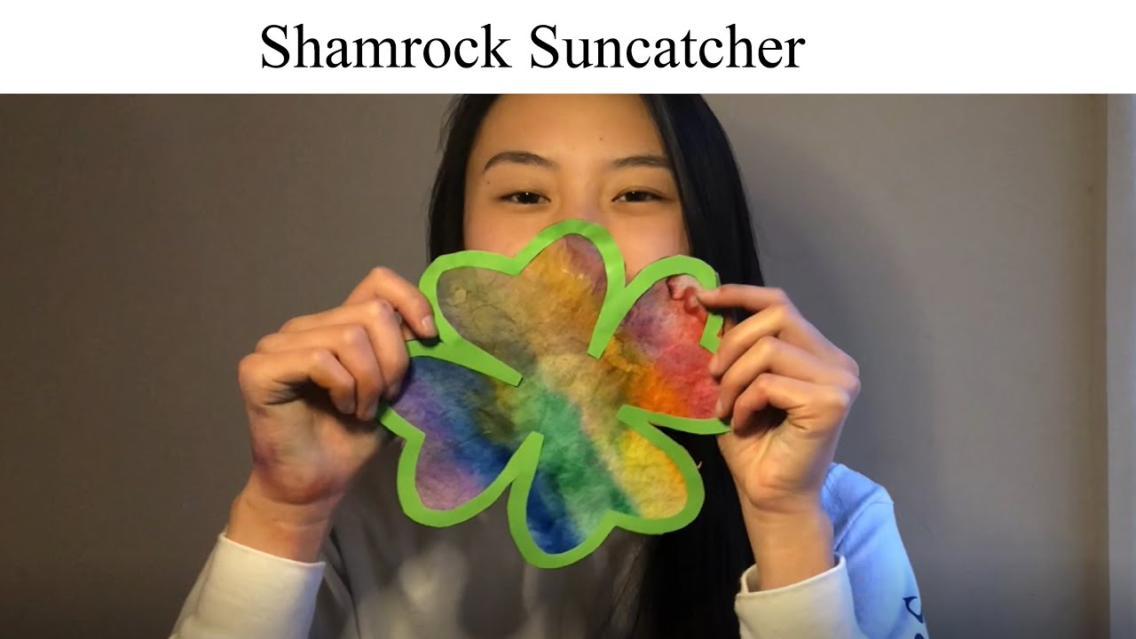 Shamrock Suncatcher Craft
