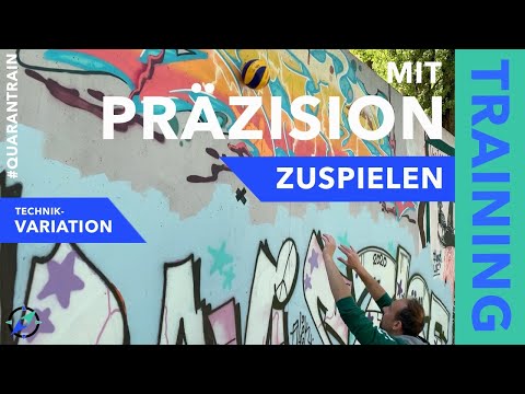 Präziser Zuspielen mit Technikvariationstraining - Zuspieltraining Teil 2
