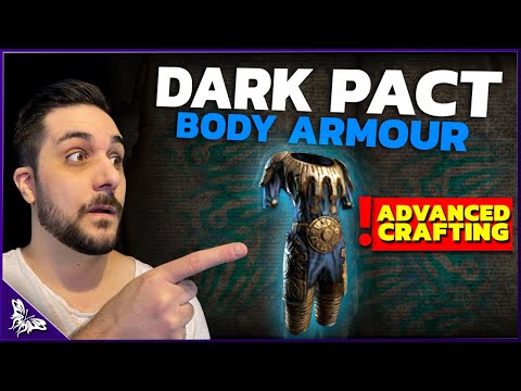 How To CRAFT META DARK PACT BODY ARMOUR - Path of Exile 3.20