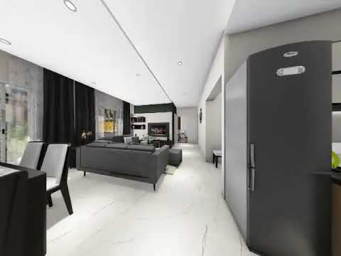 Goel-Ganga Ishanya in Pune| Interior Design and Show Flat| Interior Design of Kitchen by Intezine