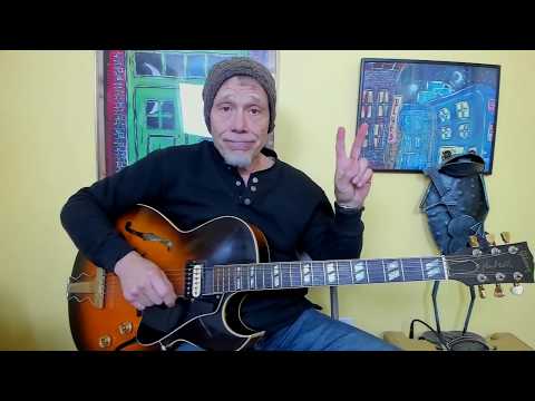 Doug Munro- Whole Tone Riif on C7#5 Chord- Guitar Lesson