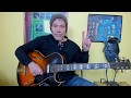 Doug Munro- Whole Tone Riif on C7#5 Chord- Guitar Lesson