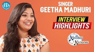 Singer Geetha Madhuri Exclusive Interview Highligh