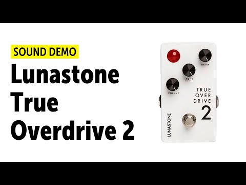 Lunastone True Overdrive 2 2010s - White Boost Luna Stone Drive image 8