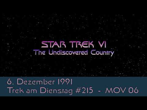 Trek am Dienstag #215: Star Trek VI: The Undiscovered Country - der Star-Trek-Podcast [AUDIO]
