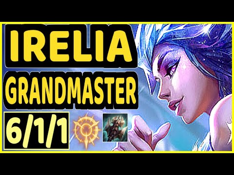 BIOPANTHER (IRELIA) - 6/1/1 KDA GAMEPLAY - OC Ranked GRANDMASTER