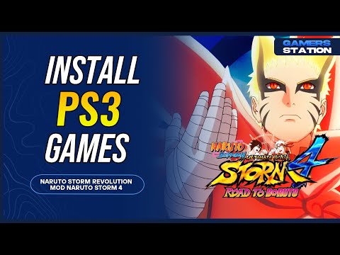 MOD NARUTO STORM 4 BARYON MODE PKG PS3