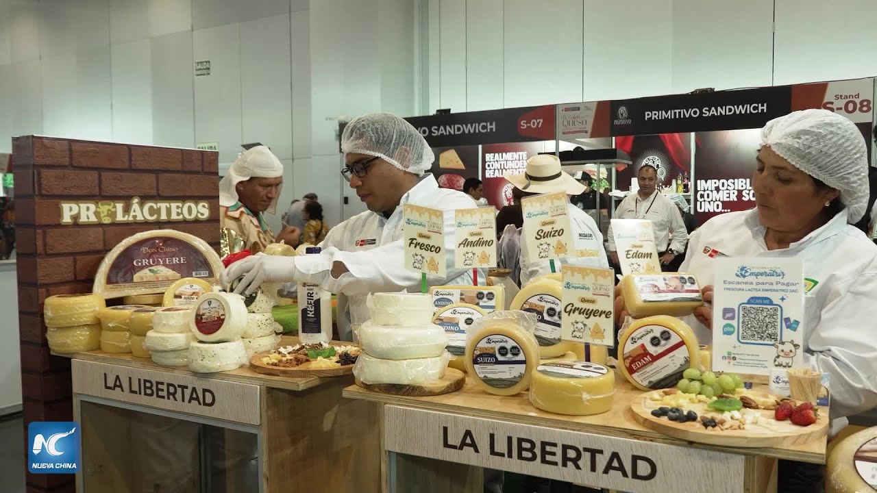 Exponen lo mejor del queso peruano durante feria en Lima