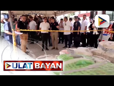 PBBM, ininspeksiyon ang higit P13-B halaga ng mga shabu na nakumpiska sa Batangas