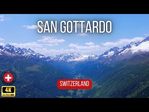 San Gottardo - Switzerland - Drone Flight 4K