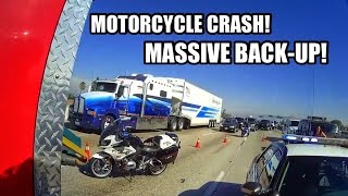 Motorcycle CRASH on The 91-Help Can&#39;t Get Through! ~RELOADED~