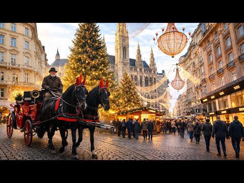 The Perfect Vienna Christmas Walking Tour | 7 Must See Spots in One Route! 🇦🇹