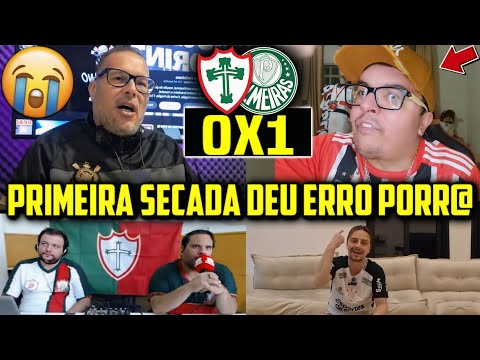 VAMOS RIR?! REAÇÕES DOS RIVAIS APÓS PALMEIRAS GANHAR DA LUSA! REACT PORTUGUESA 0X1 PALMEIRAS