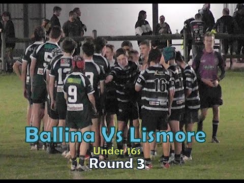 U16s Ballina vs Lismore Rd 3