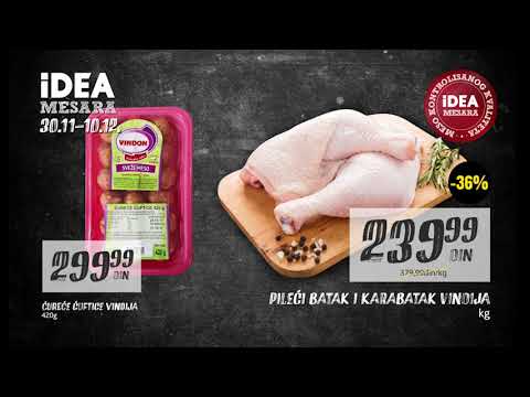 IDEA mesara 30.11 - 10.12.2017.