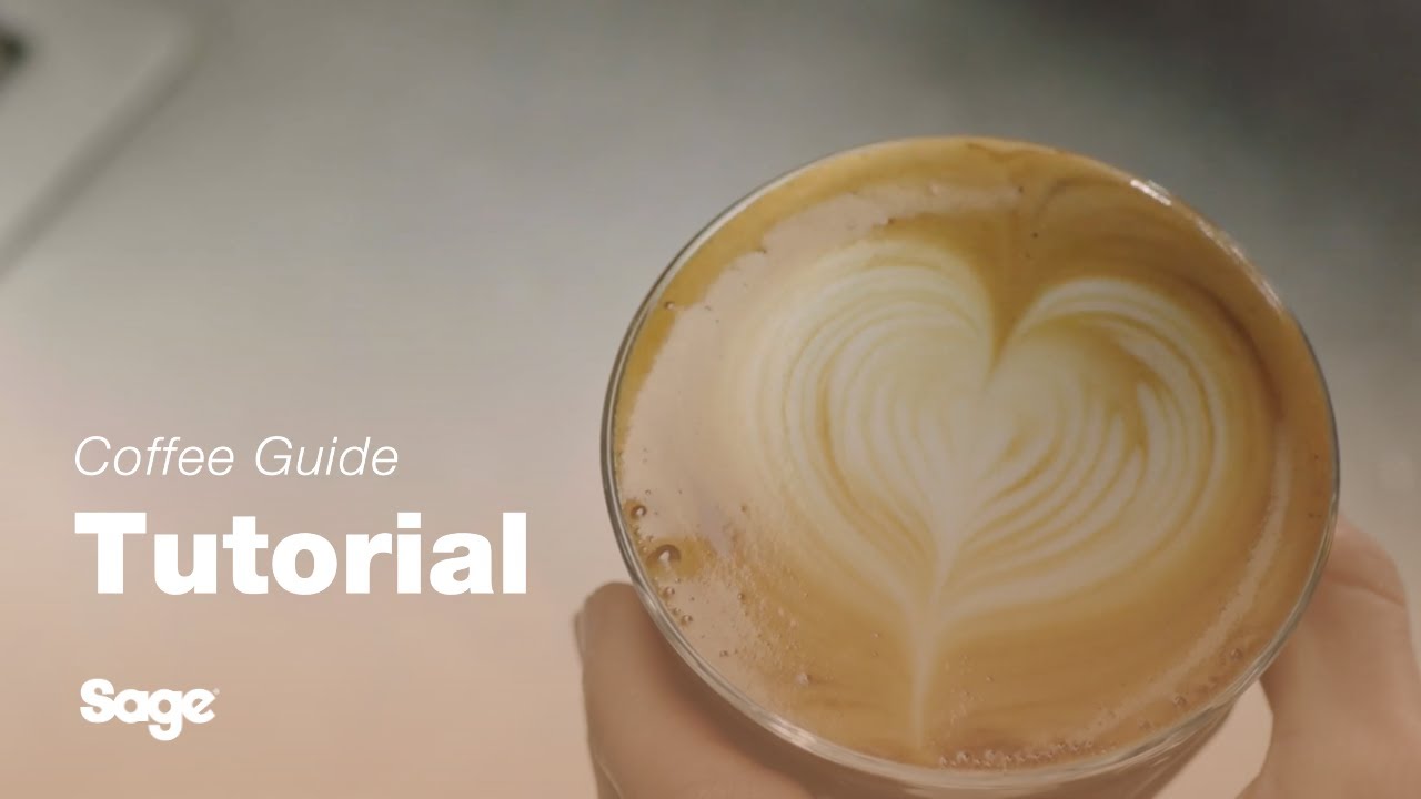 How to create latte art: the heart