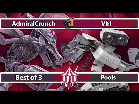 AdmiralCrunch (Ridley) vs Viri (ROB) - Cirque 2 Smash Ultimate - Pools