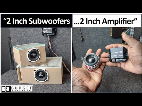 I Built Miniature Sealed vs Ported Enclosures - B2 Audio RC2 - Music Demo