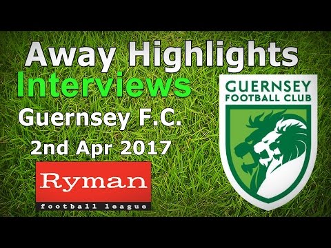 Guernsey FC vs Carshalton Athletic FC 02.04.2017 - HIGHLIGHTS