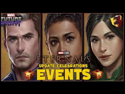 MARVEL FUTURE FIGHT | ETERNALS UPDATE IS HERE WITH SOME EVENTS TO CELEBRATE HALLOWEEN WITH US ..CTP?