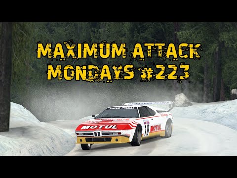 Maximum Attack Mondays #223 - RSF RBR (NGP 6.4) - BMW M1 in Torsby 2018