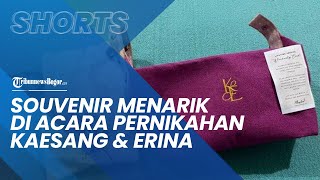 Inilah Souvenir Menarik Resepsi Pernikahan Kaesang dan Erina di Pura Mangkunegaran, Berwarna Pink