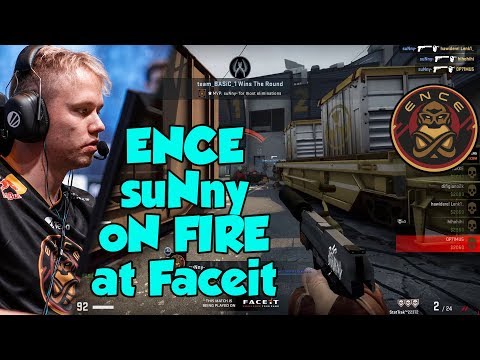ENCE suNny ON FIRE at Faceit | Train | CSGO | POV
