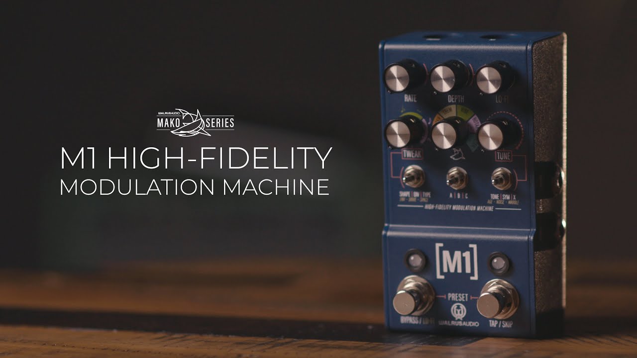 Walrus Audio Mako Series: M1 High-Fidelity Modulation Machine - YouTube