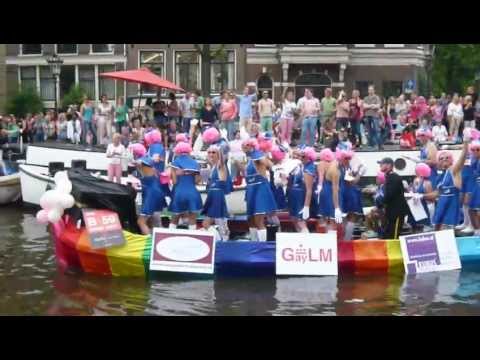 Amsterdam Canal Parade 2012 - Prinsegracht Amsterdam, 4 August - Boat number 60: Stichting Outway
