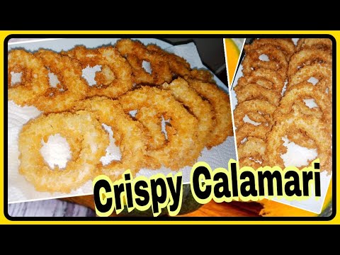 Crispy Calamari Recipe | Squid Rings | Angel Channel