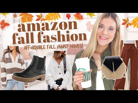 The BEST Amazon Fashion finds for Fall | Wardrobe Essentials 2023