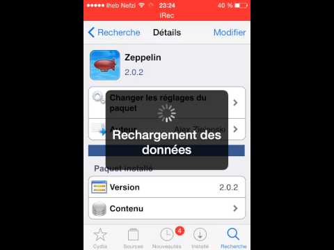 comment modifier le nom de l'operateur sur iphone