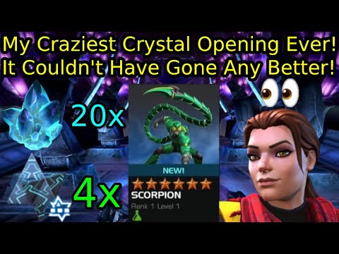 Best Crystal Opening Of ALL TIME! The Day Has Finally Come! (20X GBCS,4 6 Star Nexus & Abyss Nexus!)