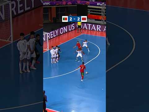 Back and forth action! Portugal vs Morocco