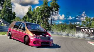 V8を載せたミニバンでドリフト楽しい!!【BeamNG drive】