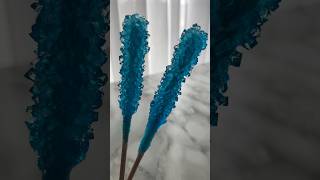 Making Blue Crystal Rock Candy! 🍬😋#yummy #homemade #candy #breakingbad #recipe #shorts
