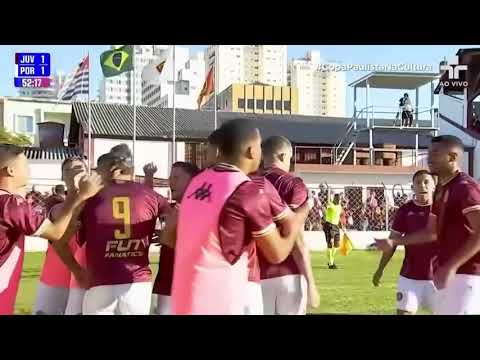Gol do Juventus da Mooca na copa Paulista hoje  / Marlon / Juventus 1 x 1 Portuguesa /