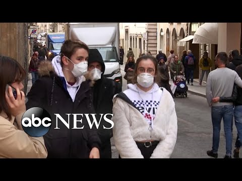 海外出現數千起新病例，意大利處於封鎖狀態 l ABC新聞。 (Italy on lockdown as thousands of new cases emerge overseas l ABC News)