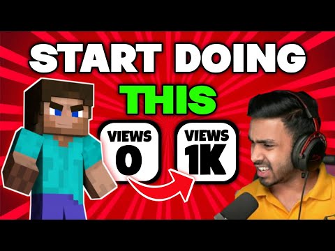 How To Grow Minecraft Gaming Channel in 2023 Full Guide in Hindi