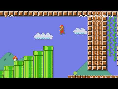 Yum-Yum Mushroom by ANonHero - Super Mario Maker 2 - No Commentary 1by