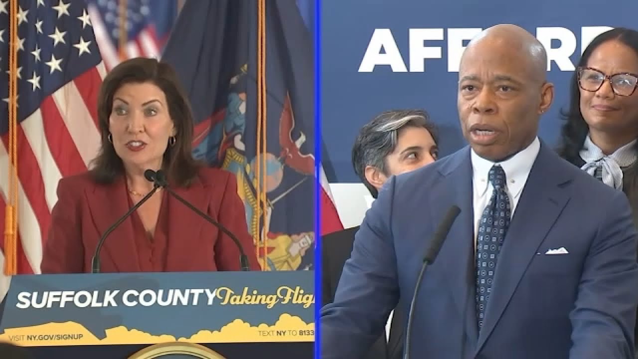Gov. Hochul says no 'knee jerk reaction' amid growing calls for Adams to resign