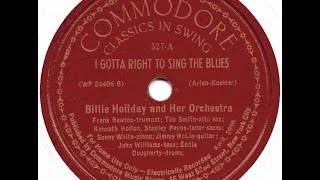 Billie Holiday / I Got A Right To Sing The Blues