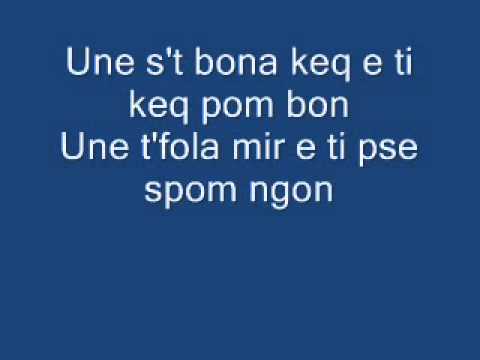 kook 1 - ngoj fjalt e mia lyrics