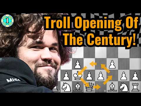 Magnus Goes INSANE! Invents Bizarre New Opening & DESTROYS 2700+ GM!